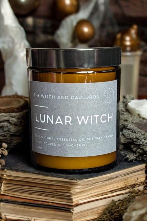 Lunar Witch Essential Oil Soy Wax Candle