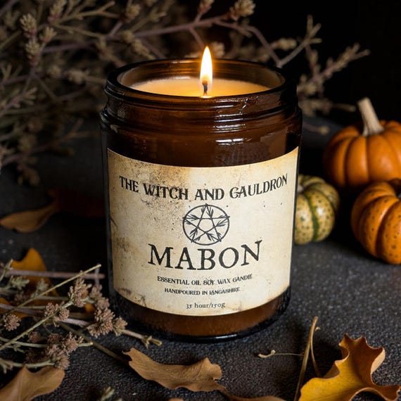 Mabon - (Autumn Equinox) Essential Oil Soy Wax Candle