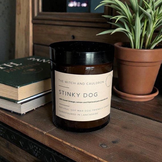 Stinky Dog Soy Wax Dog Friendly Candle
