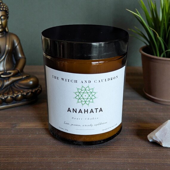 Heart Chakra - Anahata Essential Oil Soy Wax Candle