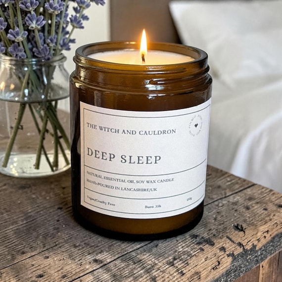 Deep Sleep Essential Oil Soy Wax Candle