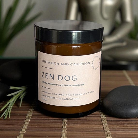 Zen Dog Soy Wax Dog Friendly Candle
