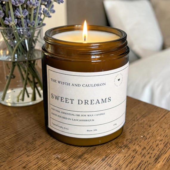 Sweet Dreams Essential Oil Soy Wax Candle