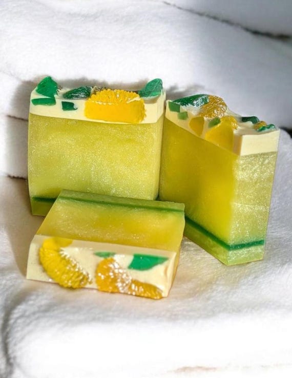 Sparkling Limoncello Handcrafted Artisan Soap Bar