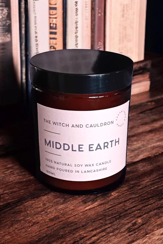 Middle Earth Soy Wax Candle