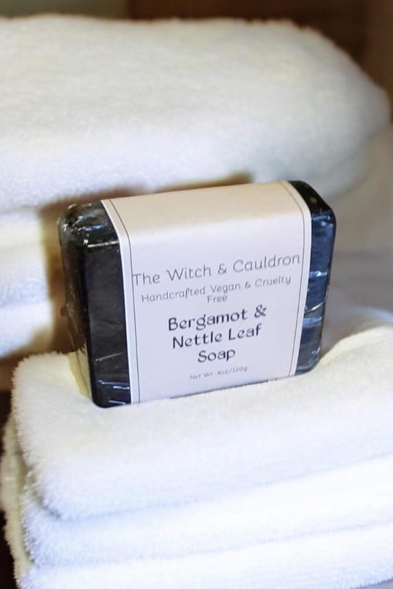 Bergamot &  Nettle Leaf Essential Oil Soap Bar - 120g