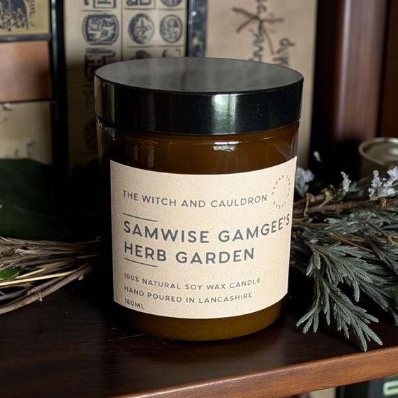 Samwise Gamgee's Herb Garden Soy Wax Candle