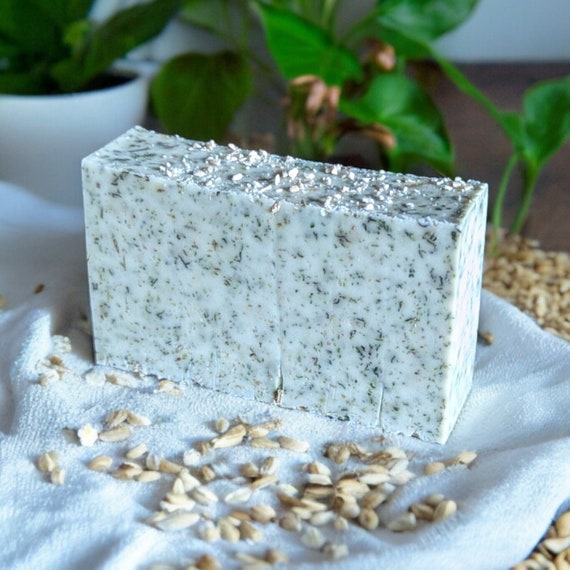 Nettle and Oatmeal Shea Butter Fragrance Free Soap