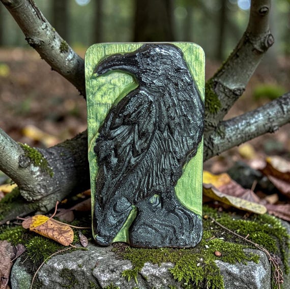 Raven Handcrafted Artisan Soap Bar