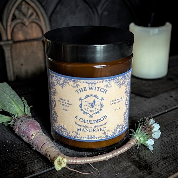 Mandrake Essential Oil Soy Wax Candle