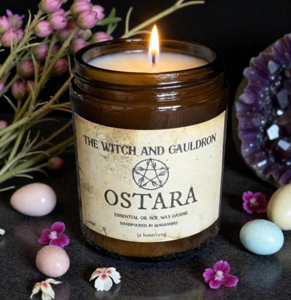 Ostara - (Spring Equinox) Essential Oil Soy Wax Candle