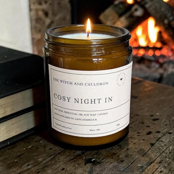 Cosy Night In Essential Oil Soy Wax Candle