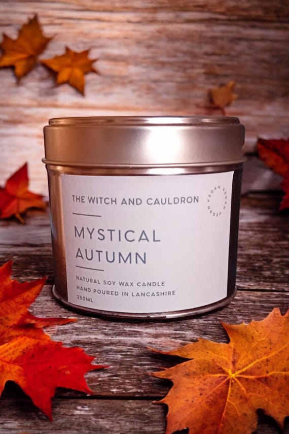 Mystical Autumn Soy Wax Candle