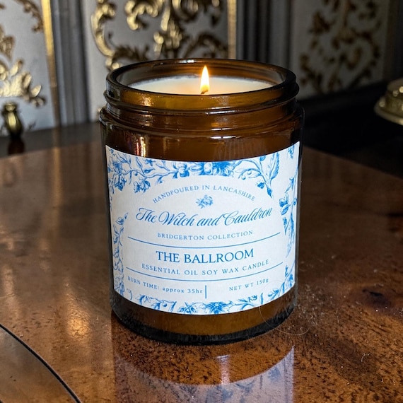 The Ballroom - Bridgerton Inspired  Essential Oil Soy Wax Candle