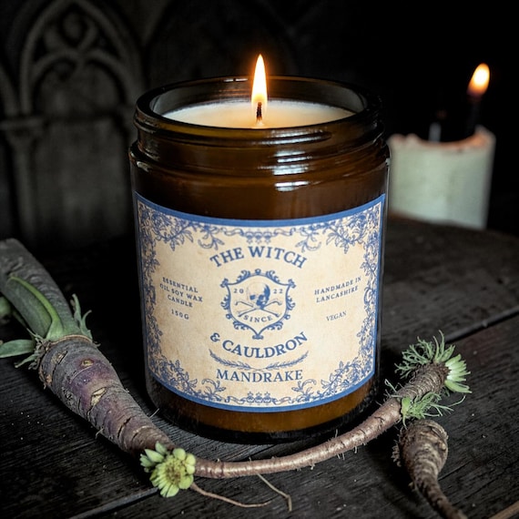 Mandrake Essential Oil Soy Wax Candle