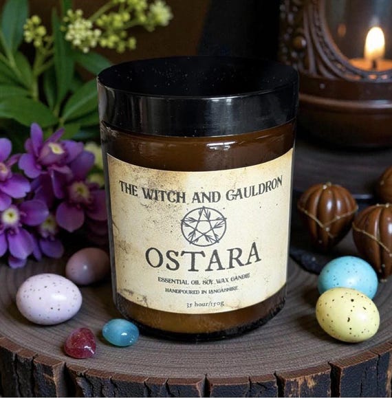 Ostara - (Spring Equinox) Essential Oil Soy Wax Candle