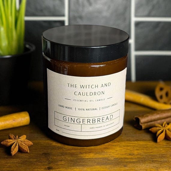 Gingerbread Essential Oil Soy Wax Candle