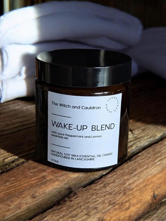 Wake-Up Blend Aromatherapy Soy Wax Candle
