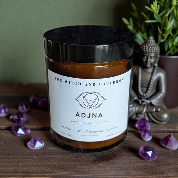 Third Eye Chakra - Ajna Essential Oil Soy Wax Candle
