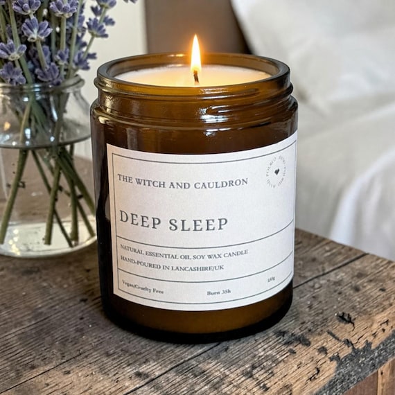Deep Sleep Essential Oil Soy Wax Candle