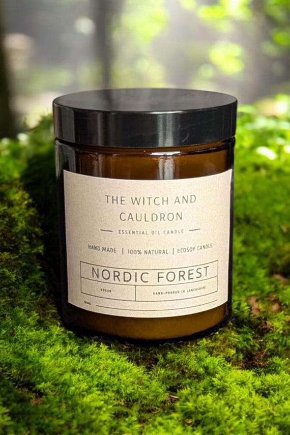 Nordic Forest Essential Oil Soy Wax Candle