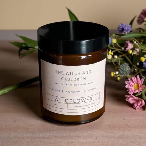 Wildflower Essential Oil Soy Wax Candle