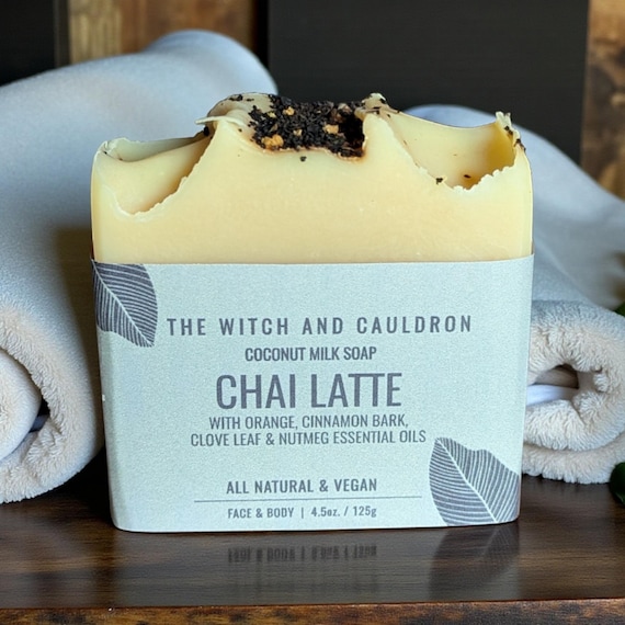 Chai Latte Handcrafted Cold Process Soap Bar