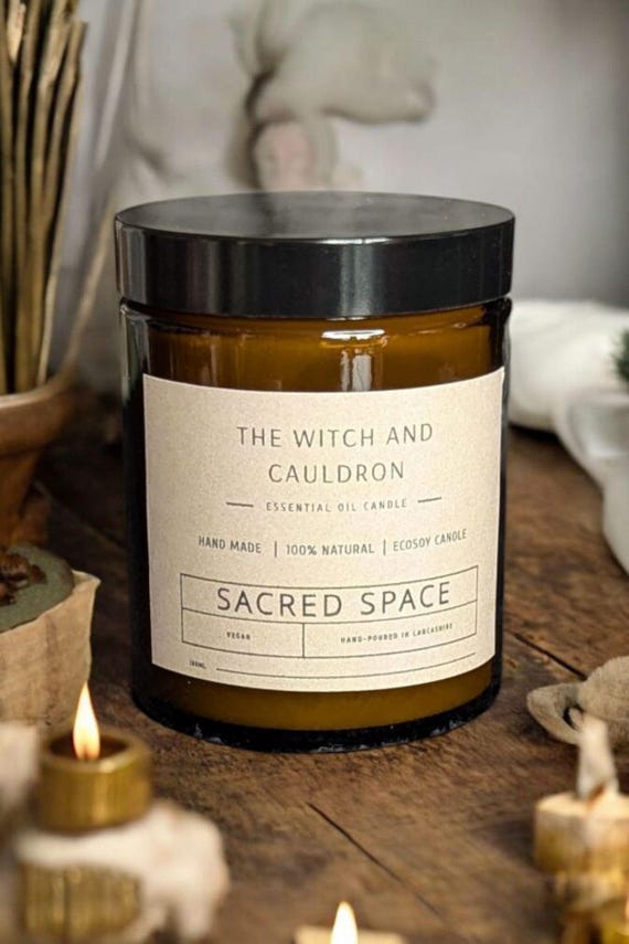 Sacred Space Essential Oil Soy Wax Candle