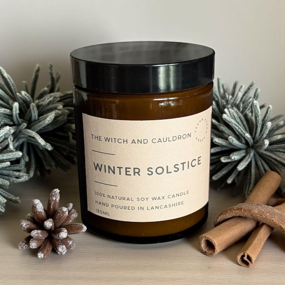 Winter Solstice Soy Wax Candle