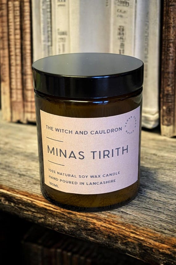 Minas Tirith Soy Wax Candle