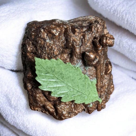 Cedarwood and Jasmine Tree Bark Handcrafted Artisan Soap Bar