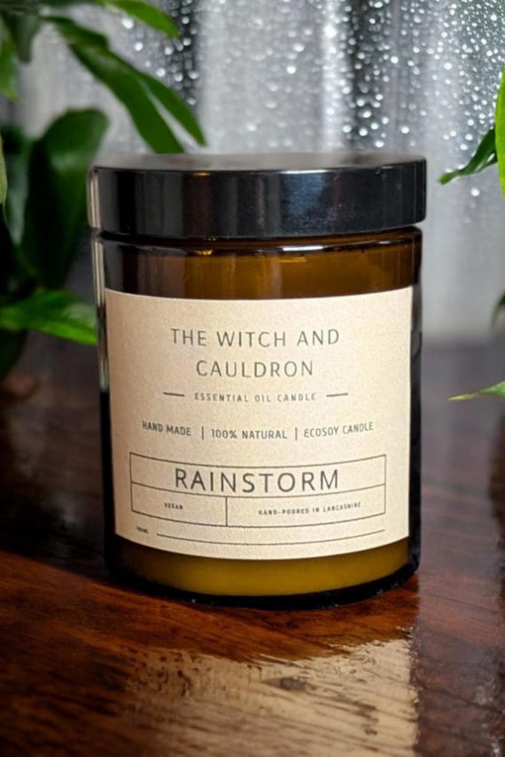Rainstorm Essential Oil Soy Wax Candle