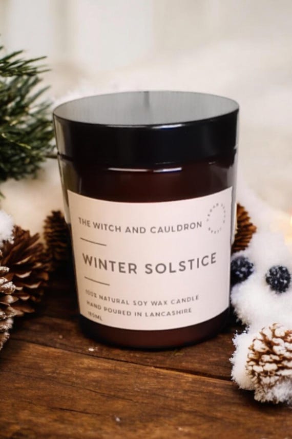 Winter Solstice Soy Wax Candle