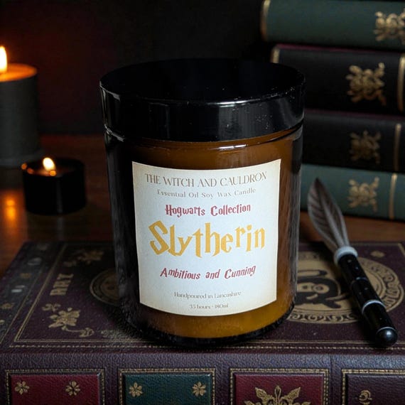 Slytherin Essential Oil Soy Wax Candle