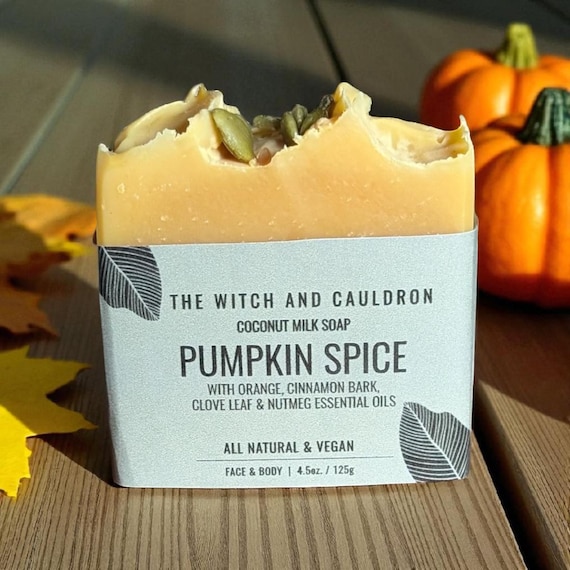 Pumpkin Spice Handcrafted Cold Process Soap Bar