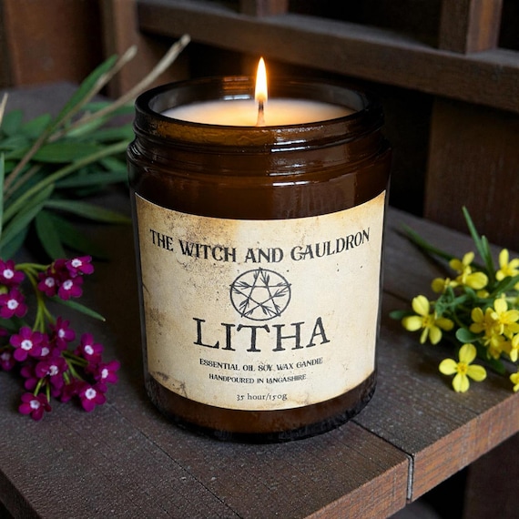 Litha - (Summer Solstice) Essential Oil Soy Wax Candle