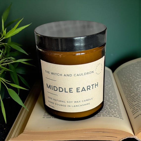 Middle Earth Soy Wax Candle