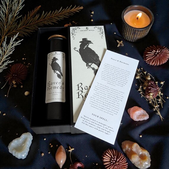 Raven’s Remedy Ritual Candle – Peace & Harmony