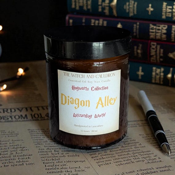 Diagon Alley Essential Oil Soy Wax Candle