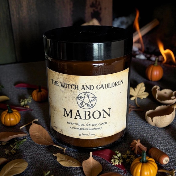 Mabon - (Autumn Equinox) Essential Oil Soy Wax Candle