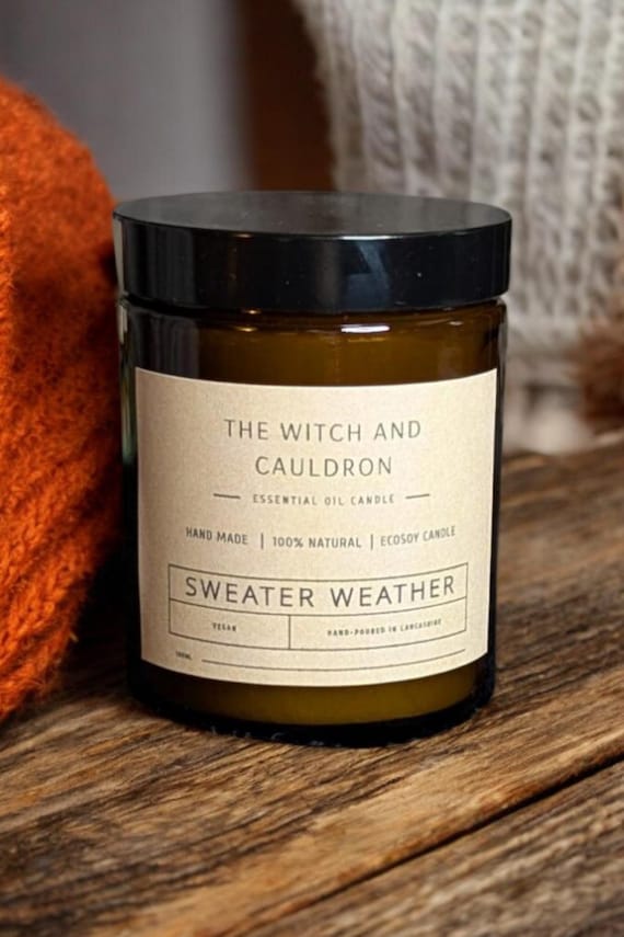 Sweater Weather Essential Oil Soy Wax Candle