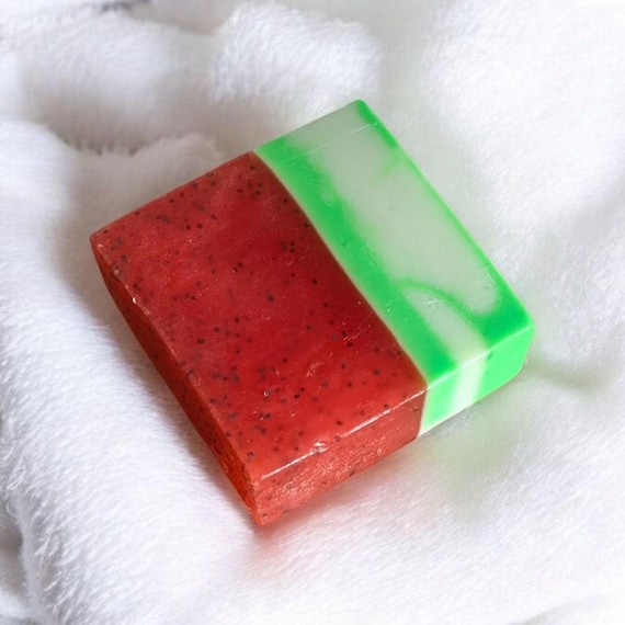 Watermelon Margarita Handcrafted Artisan Soap Bar