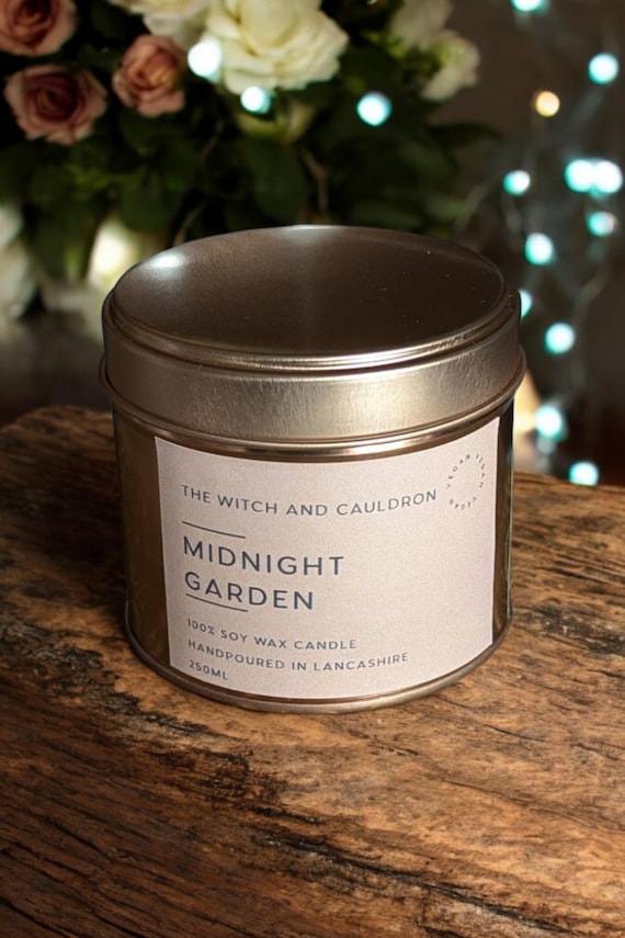 Midnight Garden Soy Wax Candle