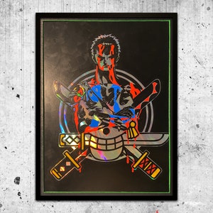 Hologram Painting One Piece "Zoro"