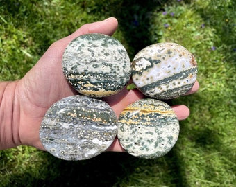 Ocean Jasper Palm Stones