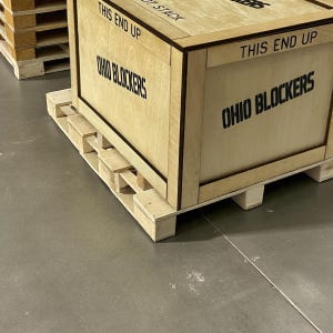 1/6 Scale Crated V6 Engine Block