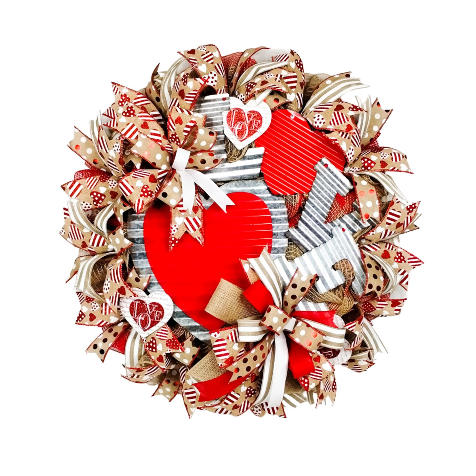 Valentines Day Wreath, Valentines Day Wreath for Front Door, Valentines