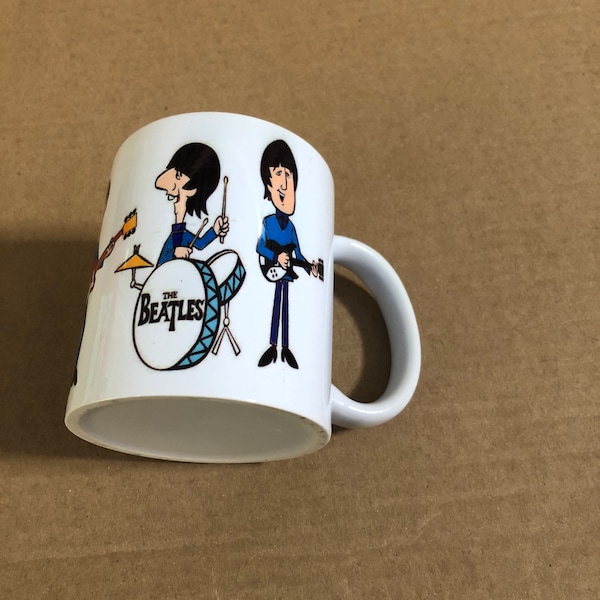 The Beatles CERAMIC MUG 11oz NEW Cartoon Series