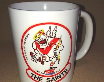 St George The Dragons Retro Ceramic Mug  The Red V Illawarra