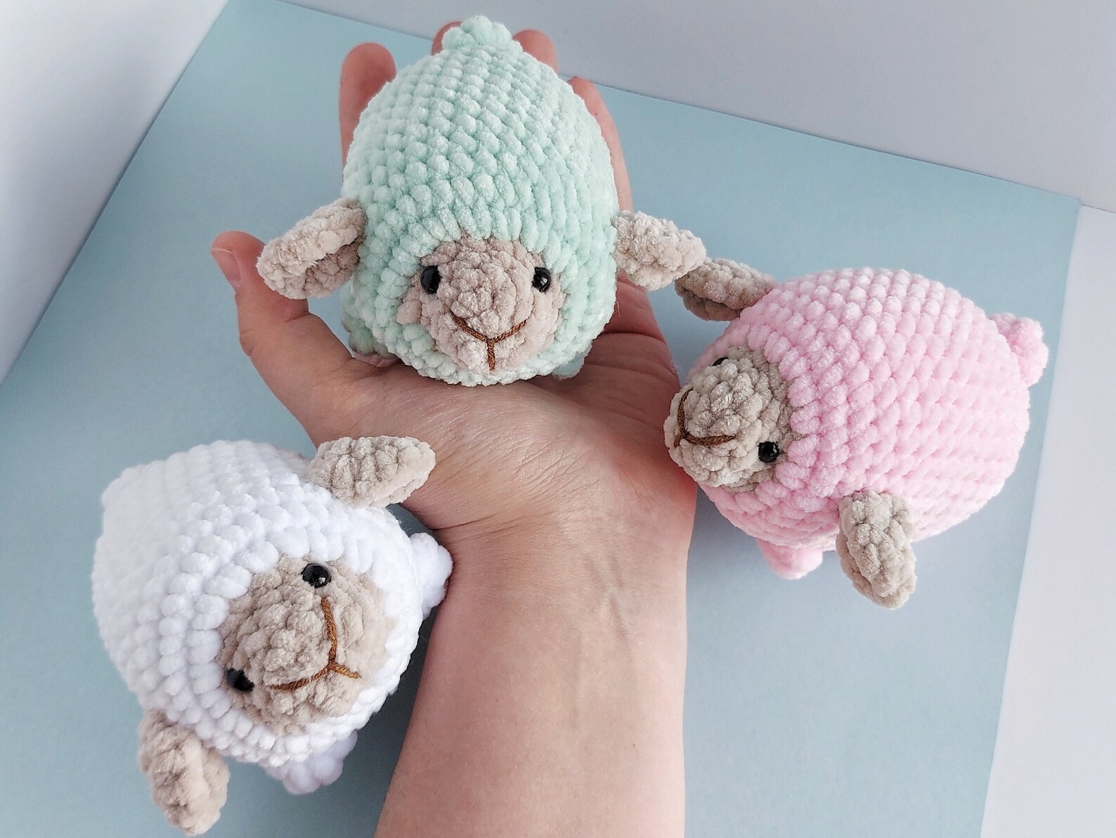 Amigurumi Sheep Plush Pattern Beginner Crochet Pattern Etsy